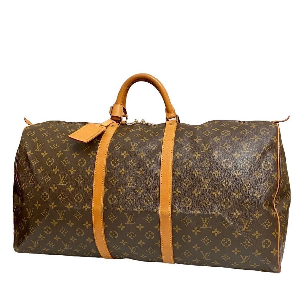 LOUIS VUITTON Monogram Keepall 60 Travel Bag  M6